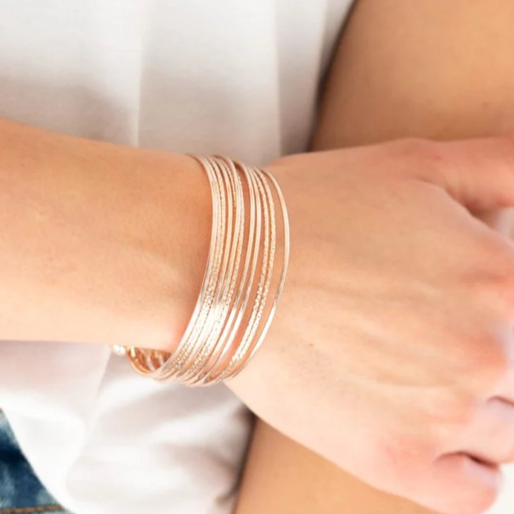 Paparazzi Gold Bracelet Chic Jewelry